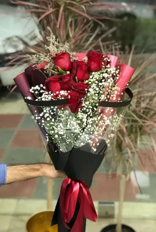 دسته گل تقدیمی ارسال به مبارک آباد کد 5