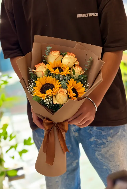 دسته گل مینی‌مال روز دختر