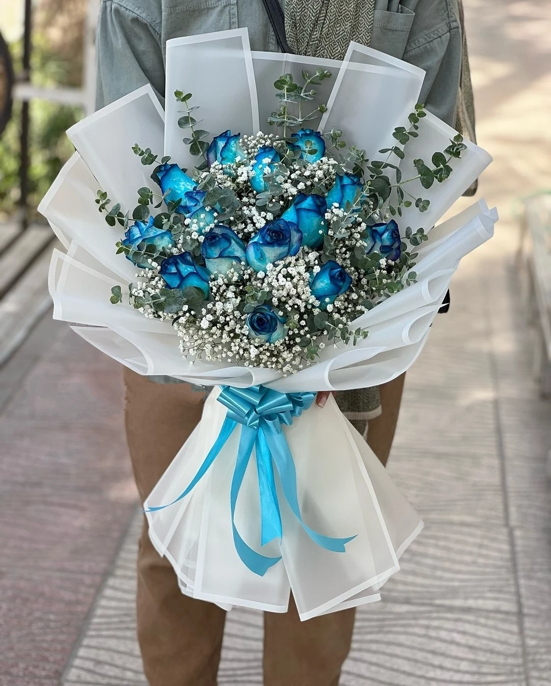 دسته گل ژیپسوفیلا در کرمانشاه
